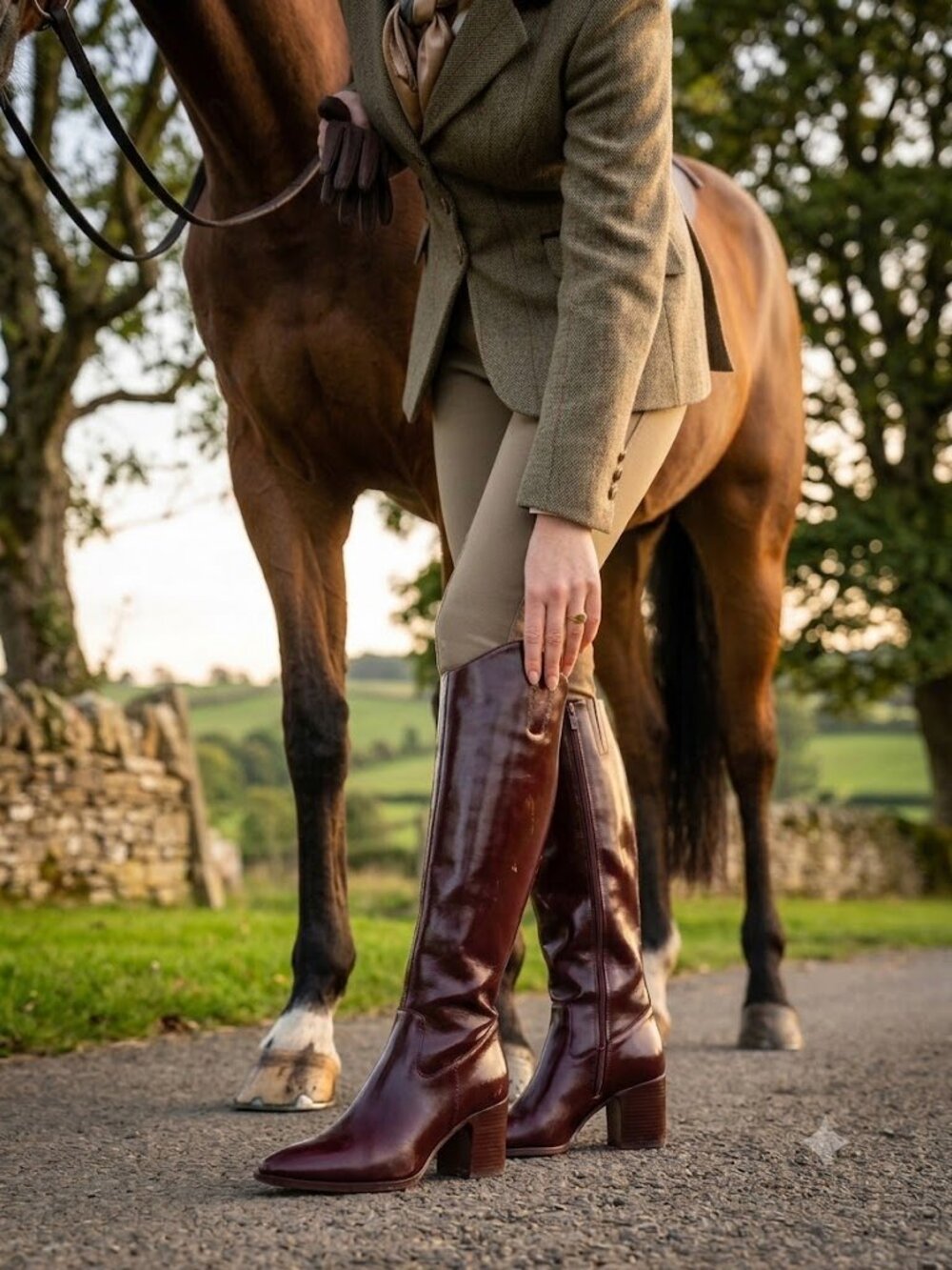 Vince Camuto Tall Leather Knee High Boots, Wide Calf in Dark Burgundy